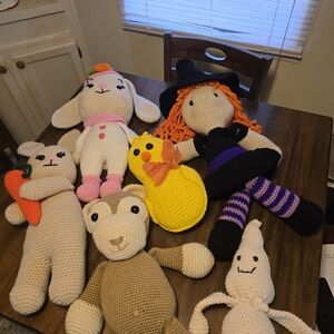 Handmade Crochet Pattern Stuff Animals